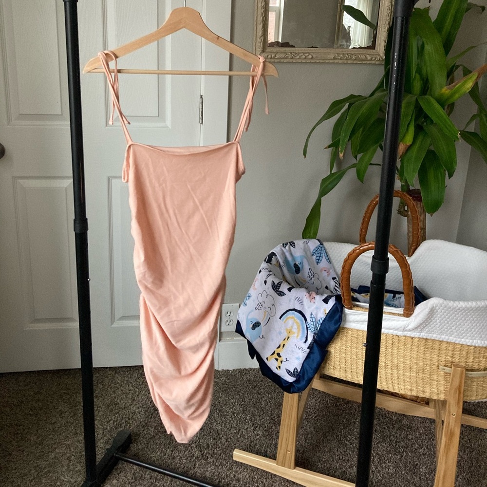 nasty gal ruched dress - never worn :)